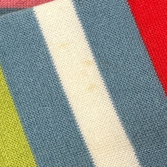 Pendleton Striped Multi Color Lightweight Button Sweater Cardigan XL V Neck - Picture 12 of 13